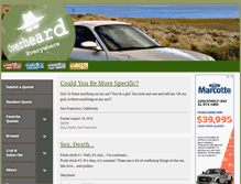 Tablet Screenshot of overheardeverywhere.com